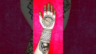 Beautiful Front Hand Mehandi Design ❤️❤️shortsytshortsyoutube shortstrendingviral video [upl. by Niawtna]