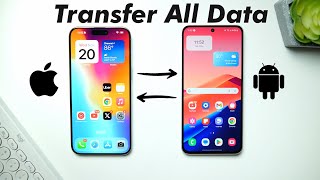 Best App To Transfer All Data From Android to iPhone or iPhone to Android  Easiest Method [upl. by Solitta361]