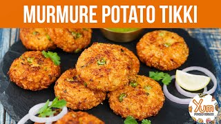 Crunchy Delight Murmure Potato Tikki Recipe for Irresistible Snacking [upl. by Carolin]