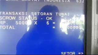 CARA SETOR TUNAI DI ATM BRI [upl. by Neral376]