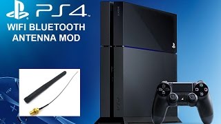 PS4 Bluetooth WiFi Antenna Mod [upl. by Nwahsit159]