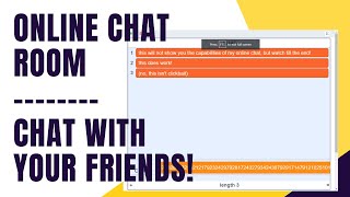 How To Make A Chat Room on Scratch [upl. by Lim238]