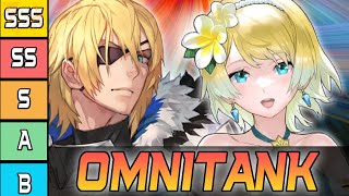 ULTIMATE OMNITANK TIER LIST 132 Heroes Ranked  Fire Emblem Heroes [upl. by Alten]