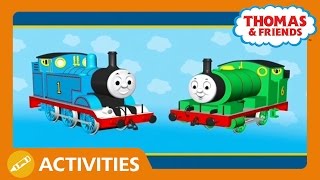 How Are Thomas and Percy Different  Play Along  Thomas amp Friends [upl. by Ayanat]