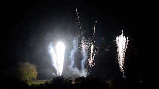 Fireworks at Low Farm Park in Folkingham Lincolnshire in November 2024 [upl. by Cherrita]