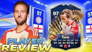 🔥97 TOTS HARRY KANE PLAYER REVIEW  EA FC 24 ULTIMATE TEAM [upl. by Compte625]