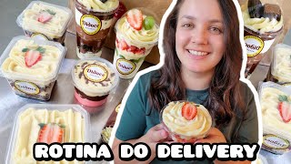 REPONDO ESTOQUE  ROTINA DO MEU DELIVERY DE DOCES [upl. by Sherborne]