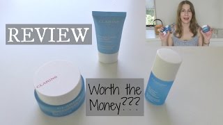 REVIEW CLARINS HYDRAQUENCH SKINCARE  BONBONZZ [upl. by Seema]