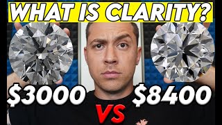 Diamond Clarity Explained  side by side comparison 40x magnification of REAL DIAMONDS  FAIR PRICES [upl. by Sidra371]