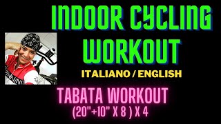 ALLENAMENTO INDOOR CYCLING TABATA [upl. by Etterb727]