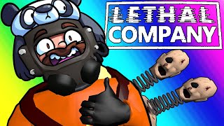 Lethal Company  Pandas First Day on the Job [upl. by Attenweiler]