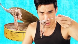 Americans Try Surströmming The Smelliest Food In The World [upl. by Kwasi604]