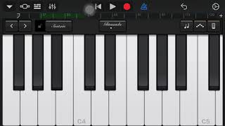 Astronomia  piano tutorial garageband [upl. by Lonyer]