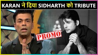 Karan Johar Gives Tribute To Sidharth Shukla  Bigg Boss OTT PROMO [upl. by Stouffer]