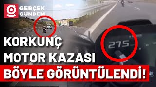 275 KM Hızda Yaşanan Motosiklet Kazası Kabin Amirini Böyle Hayattan Aldı [upl. by Hofstetter]