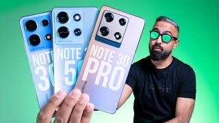 Infinix Note 30 vs Note 30 5G vs Note 30 Pro  From 229 [upl. by Siegel]