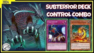 SUBTERROR DECK CONTROL COMBO  ANDROID GAMEPLAY MAY 2024  YUGIOH DUEL LINKS [upl. by Aelber]