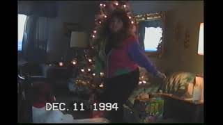 Povinelli Christmas 1994 and grandmothers 86th birthday home video [upl. by March298]