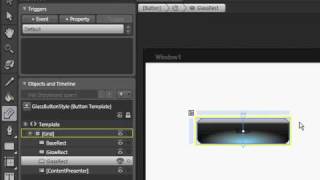 How to create a Glass Button in WPF [upl. by Odlopoel848]