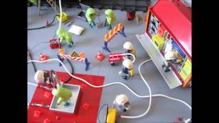 Playmobil Feuerwehr Sammlung Teil 9 Feuerwehr Rettungsdienst [upl. by Yoreel806]