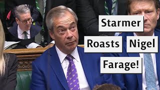 Nigel Farage Gets Roasted By Starmer Over PMQs Absence [upl. by Iznek]