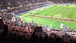 LOTITO LA SENTI QUESTA VOCE 230214 LazioSassuolo canta tutto lo stadio [upl. by Riatsala]