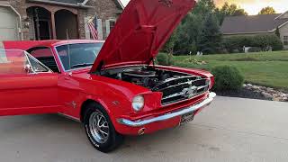 1965 FORD MUSTANG FASTBACK 22 [upl. by Asena]