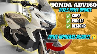 PRICE UPDATE 2023  HONDA ADV160  Actual unit Price and Specifications [upl. by Dong]