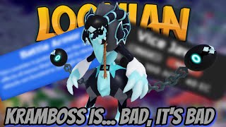 THE FORGOTTEN KRAMBOSS BUFFS  Loomian Legacy PVP [upl. by Ecyaj]