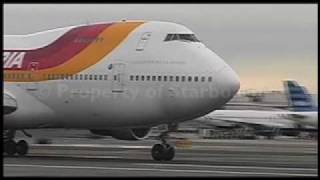 IBERIA 747s in New York and Madrid [upl. by Anerol]