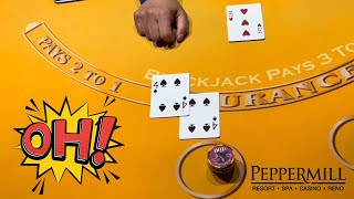 1000 bet amp I get THIS blackjack [upl. by Reginauld]