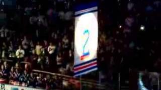 Brian Leetchs Jersey is Retired  MSG 12408 [upl. by Bevvy970]