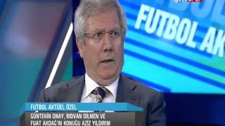 Aziz Yıldırımdan Mehmet Ali Aydınlara yaylım ateşi 13092012  NTV Spor [upl. by Atkinson]