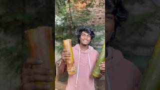 భోంగు లో  Bamboo stick making ytshorts trending food cooking [upl. by Oettam327]