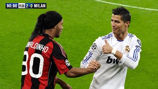 Ronaldinho will never forget Cristiano Ronaldos performance in this match [upl. by Alyse]