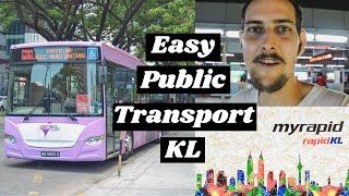 How to Get Around KUALA LUMPUR on a BUDGET [upl. by Paine]