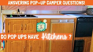 Do Pop Up Campers Have Kitchens [upl. by Ilsel447]