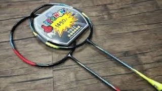 Apacs Counter Attack 73 G 35 LBS White BIue Unstrung Badminton Racket [upl. by Stubstad]