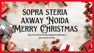 Christmas Celebration in Sopra Steria AXWAY Noida 2023 [upl. by Oir891]