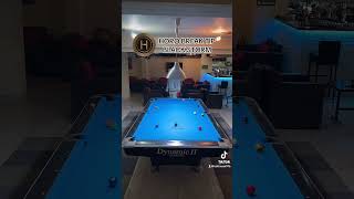 HORO BREAK TIP BLACK STORM billiards billiardschool poolschool pool poolpractice [upl. by Lerraj]