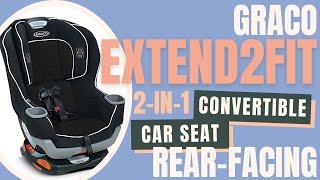 Install Graco Extend2Fit 2in1 [upl. by Brigette]