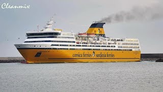 FERRY Corsica Ferries  Sardinia Ferries MEGA EXPRESS TWO 4K [upl. by Ioab]