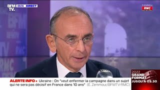 quotLes sondages ne veulent rien direquot Éric Zemmour [upl. by Adner]