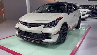 Modified Toyota Glanza showcased at Auto Expo 2023 [upl. by Brandie]