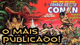 AS PUBLICAÇÕES DE CONAN NO BRASIL [upl. by Auberbach]