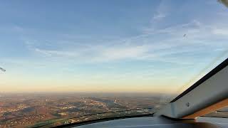 Bombardier Challenger 350 Jet takeoff Pittsburgh PIT Runway 14 KLM [upl. by Adnuahsar604]