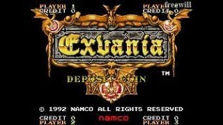 ナムコ エクスバニア エンディングNamco Exvania ending [upl. by Seftton48]