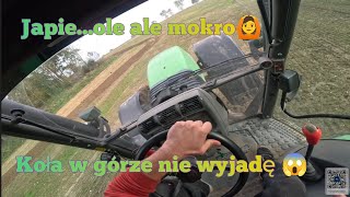 Uprawa pola po powodzi wyrwy mega bagno Agrotron 200  Runner 300 koła w górę masakra [upl. by Greyson752]