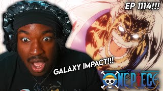 GARPS GALAXY IMPACT ONE PIECE EPISODE 1114 REACTION [upl. by Aztiraj]