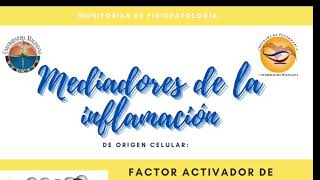 Monitoria Mediadores de la inflamación de origen celular 2 [upl. by Randall]